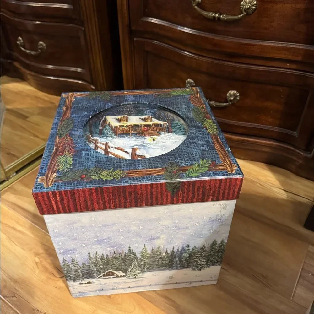 Decorative Holiday Storage Boxes